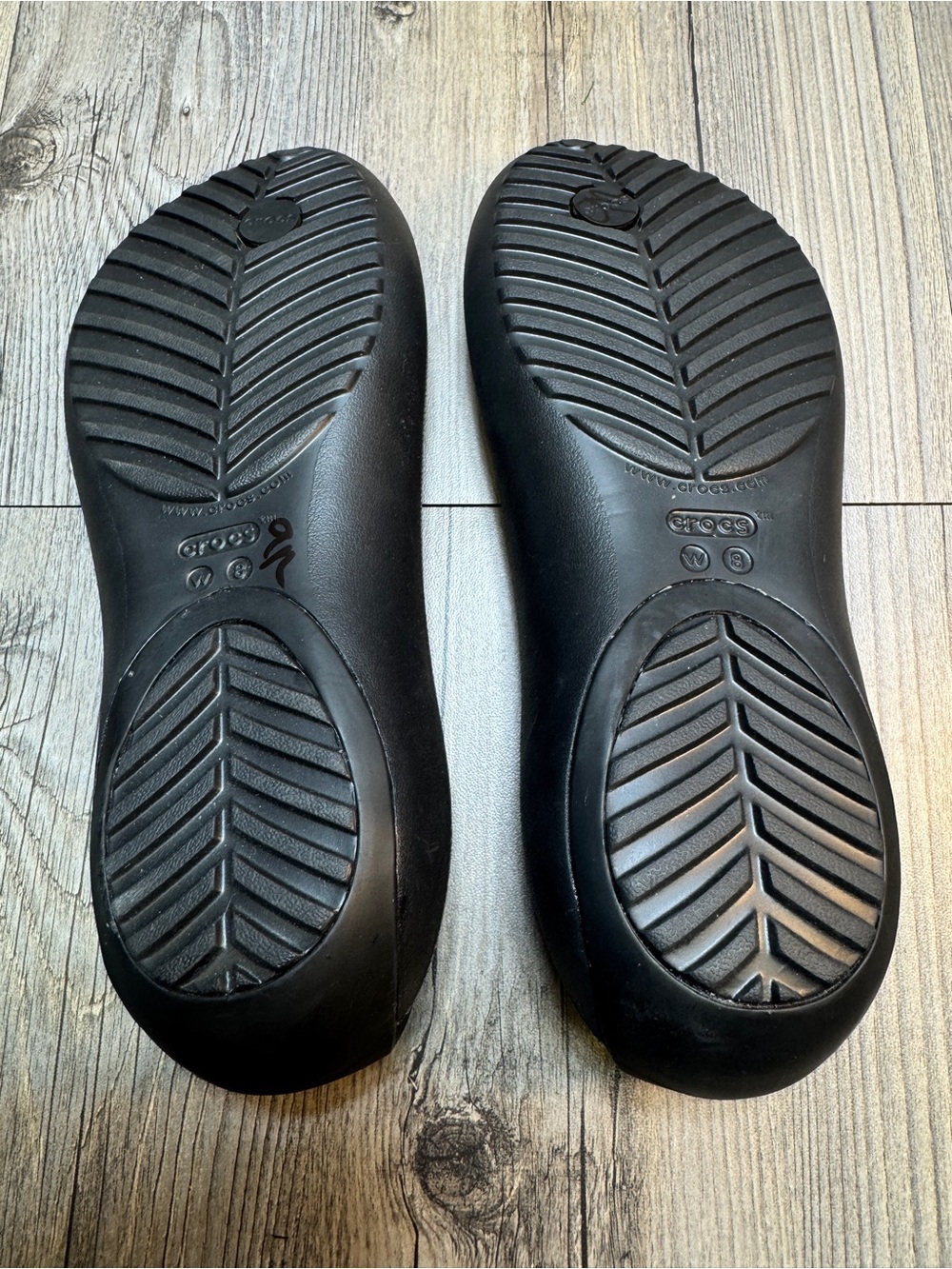 Crocs Serena Sexi Women’s Size US 8 Black Thong Slingback Flip Flop Sandal Rare - Picture 7 of 8